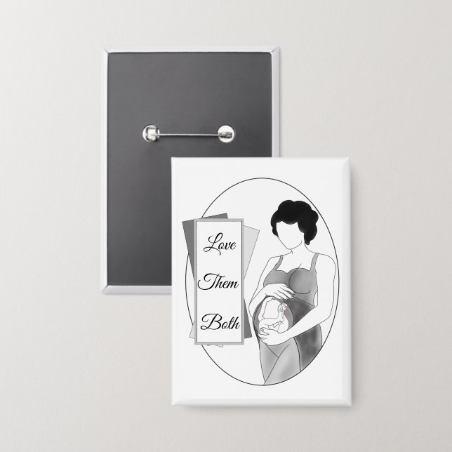 Amarlos a los dos | Botón (Anverso/Reverso)