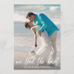 Amarramos El Knot - Invitación Boda