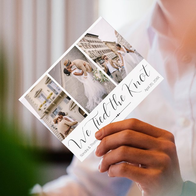 Amarramos la postal del Elopement Knot (Subido por el creador)