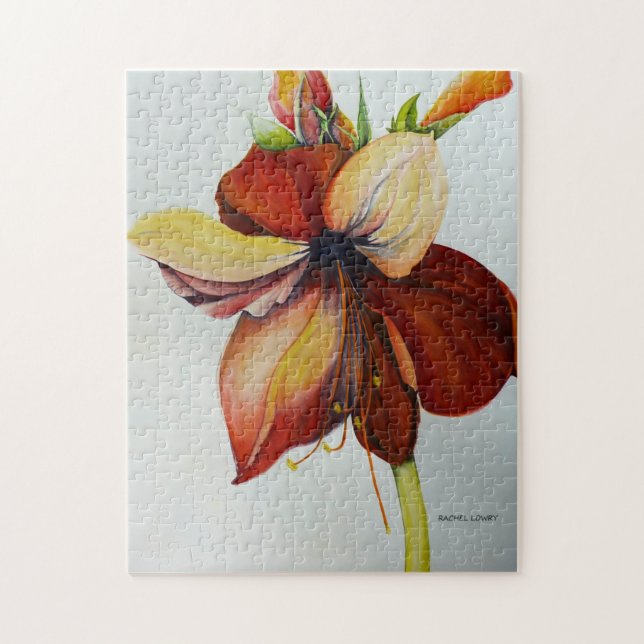 Amaryllis 2 rompecabezas (Vertical)