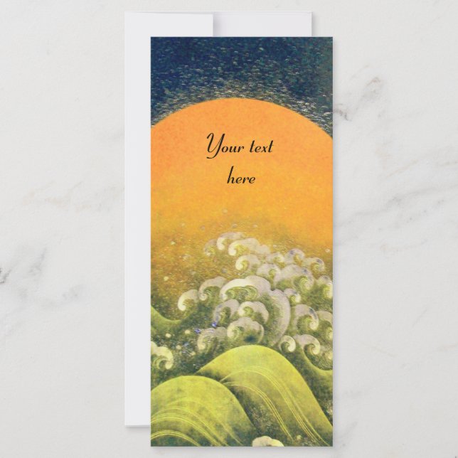 AMATERASU, DIOSA DEL SOL, verde amarillo negro (Anverso)