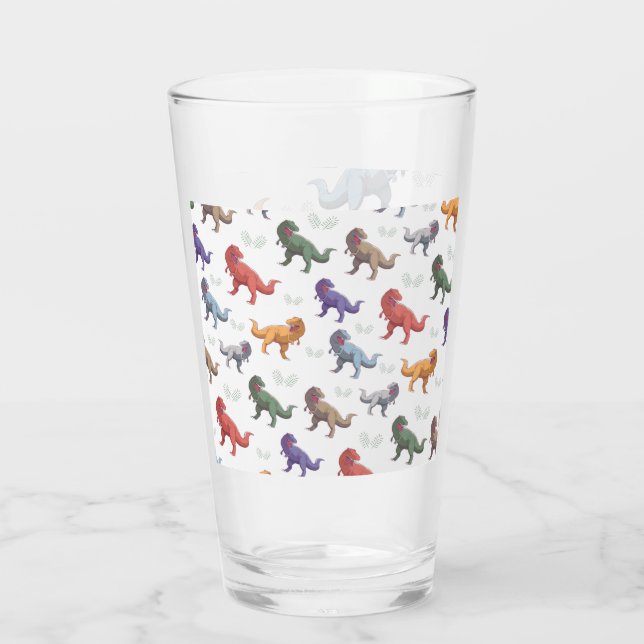 Amazing dinosaur glass cup (Reverso)