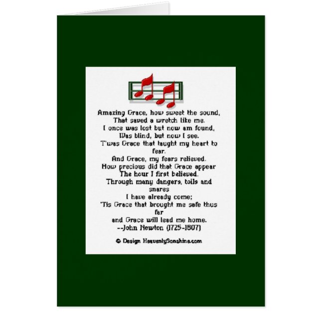 Amazing Grace Hymn (Frente)