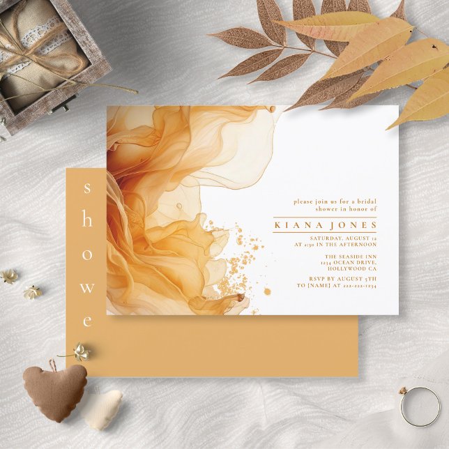 Amber Brandy Resumen Tinta Bridal Shower ID1089 (Subido por el creador)