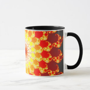Ambición de Burnin - taza del fractal