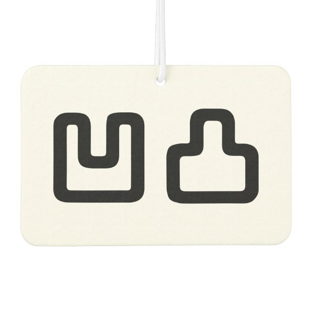 Ambientador 凹 凸 Outotsu お う と つ (Anverso)