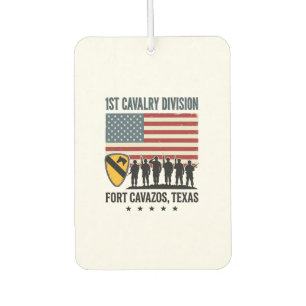 Ambientador 1ª División de Caballería Fort Hood Camiseta Milit