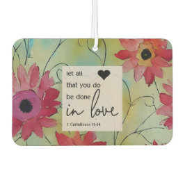 Ambientador 1 Corintios 16 14 Que todo se haga con amor