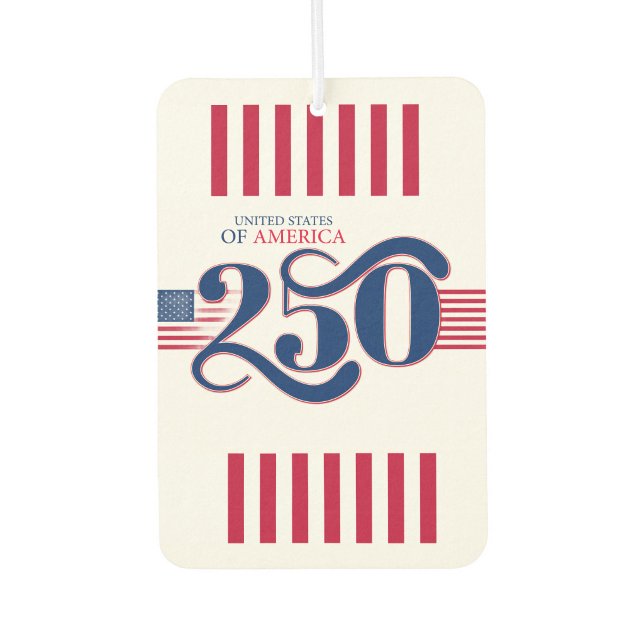 Ambientador 250 aniversario de EE. UU. ("A small gift with big America pride")