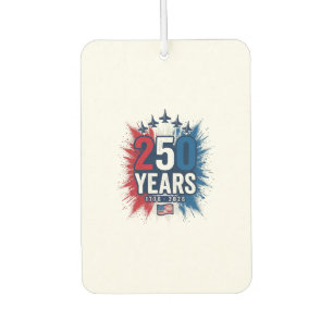 Ambientador 250 Años Aniversario Jets Patrióticos Diseño Vecto