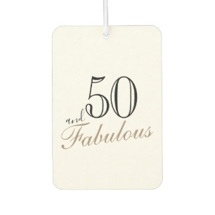 Ambientador 50 y Fabuloso Elegante guión foto de cumpleaños