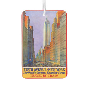 Ambientador 5.ª avenida New York Vintage Travel Air Fresner