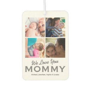 Ambientador 8 fotos familiares de mamá Air Freshener