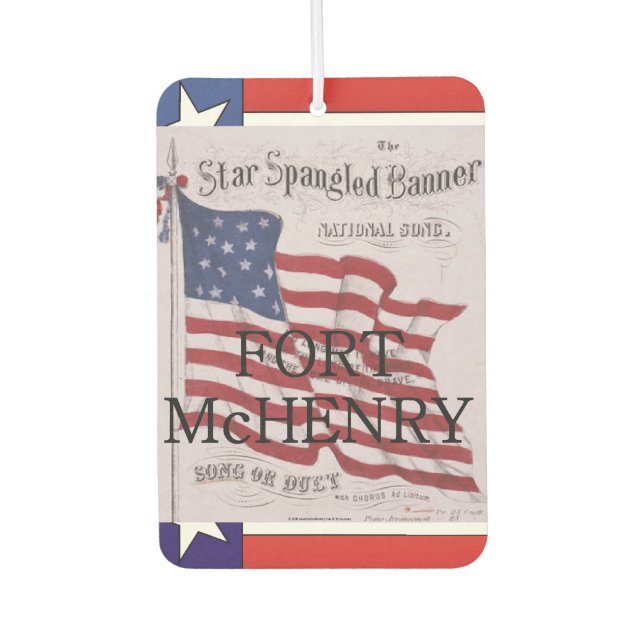 Ambientador ABH Fort McHenry Air Freshener (Anverso)