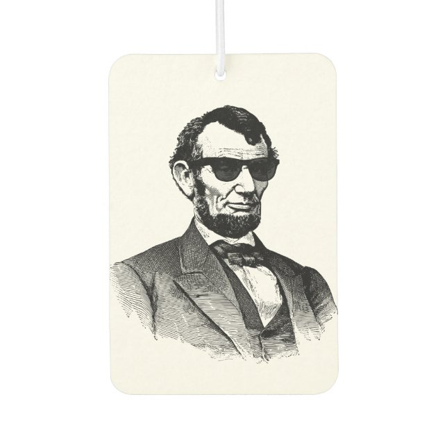 Ambientador Abraham Lincoln Usando gafas de sol (Anverso)