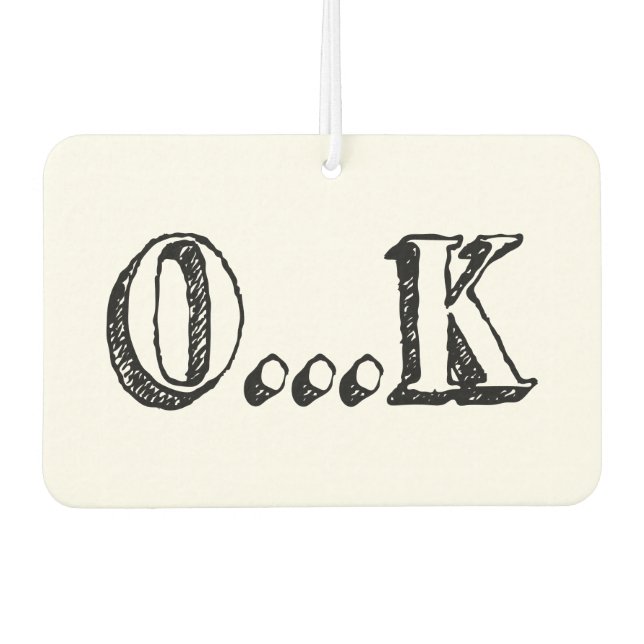 Ambientador Aceptar sarcástico (Anverso)