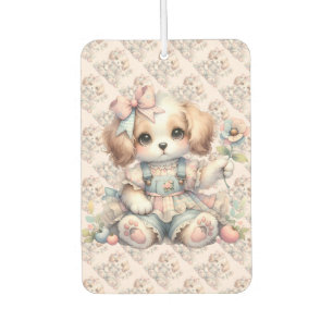 Ambientador Acogedor Kawaii Cottagecore Farmcore Puppy Style