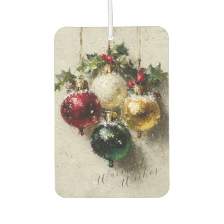 Ambientador Adornos Navideños Vintage