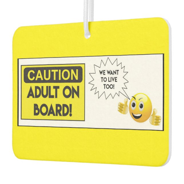 Ambientador Adultos a bordo (Izquierda)