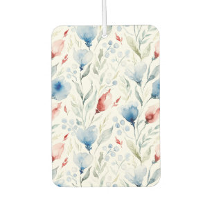 Ambientador Aesthetic Watercolor Patriotic Wildflowers