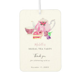 Ambientador Agradecimiento Fiesta de té para despedida de solt