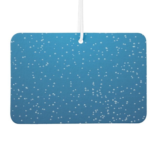 Ambientador Aguas azules profundas y burbujas pequeñas (Anverso)