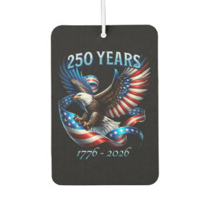 Ambientador Águila y bandera patrióticas 250 años 1776-2026