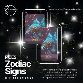 Ambientador Air Fresco Celestial Signos Zodiacales de Pices
