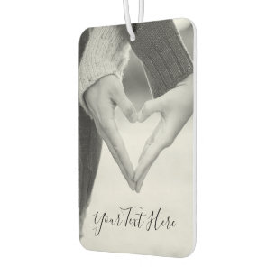 Ambientador Air Fresco de Amor con Texto Personalizado