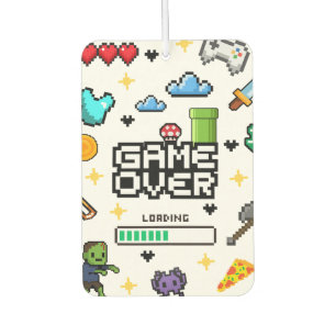 Ambientador Air Fresco de Videojuegos Retro Pixel para Gamers