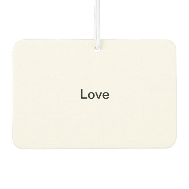 Ambientador Air Freshener (Anverso)