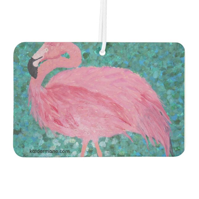 Ambientador Air Freshener - "Flamingo" (Reverso)