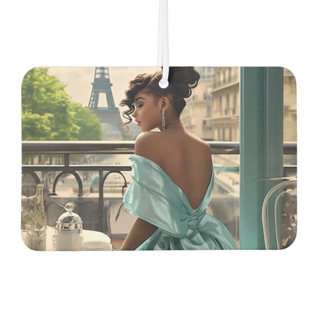Ambientador Air Freshner | Chica En París (Anverso)
