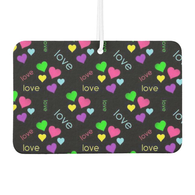 Ambientador Aire Corazón Freshener/Amor (Anverso)