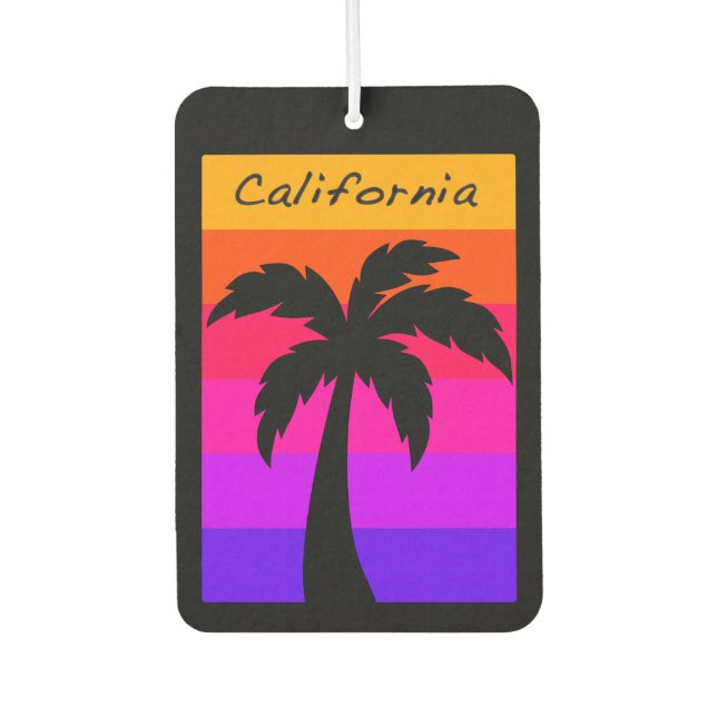 Ambientador Aire del coche Freshener California Palm Tree Suns (Anverso)