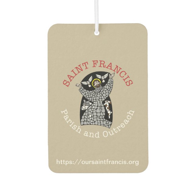 Ambientador Aire fresco con el logotipo de San Francisco (Anverso)