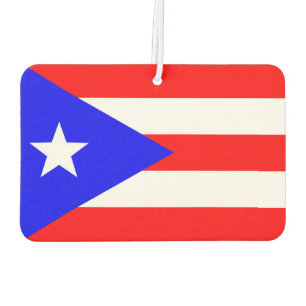 Ambientador Aire fresco de bandera de Puerto Rico