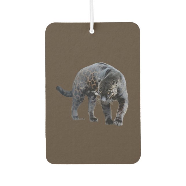 Ambientador Aire fresco de coche marrón de Jaguar Diablo (Anverso)