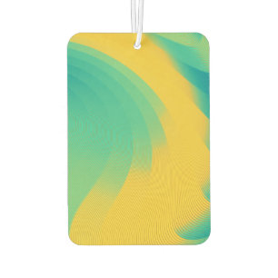 Ambientador Aire fresco de diseño de abstracto amarillo único