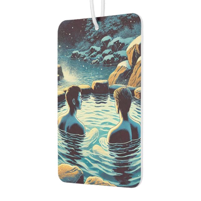 Ambientador Aire fresco - Hombres jóvenes en onsen (Izquierda)