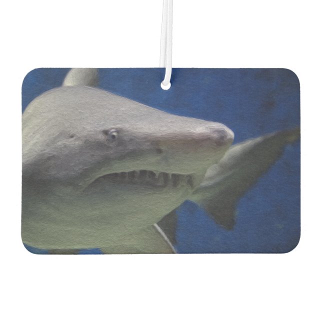 Ambientador Aire fresco para el carro de los tiburones. (Reverso)