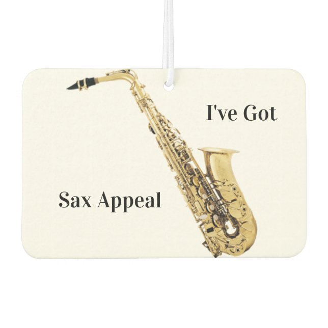 Ambientador Aire fresco saxofoniano (Anverso)