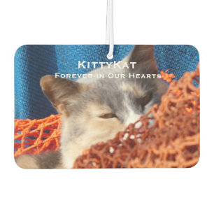 Ambientador AIRE FRESHENER TU FOTO Mascota Gato Perro Personal