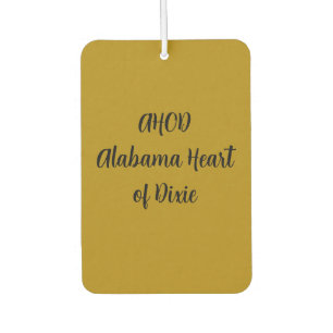 Ambientador Alabama Corazón de Dixie Monograma