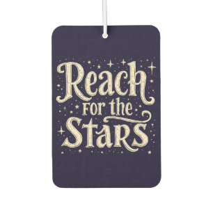 Ambientador Alcance para las estrellas arte de la tipografía c