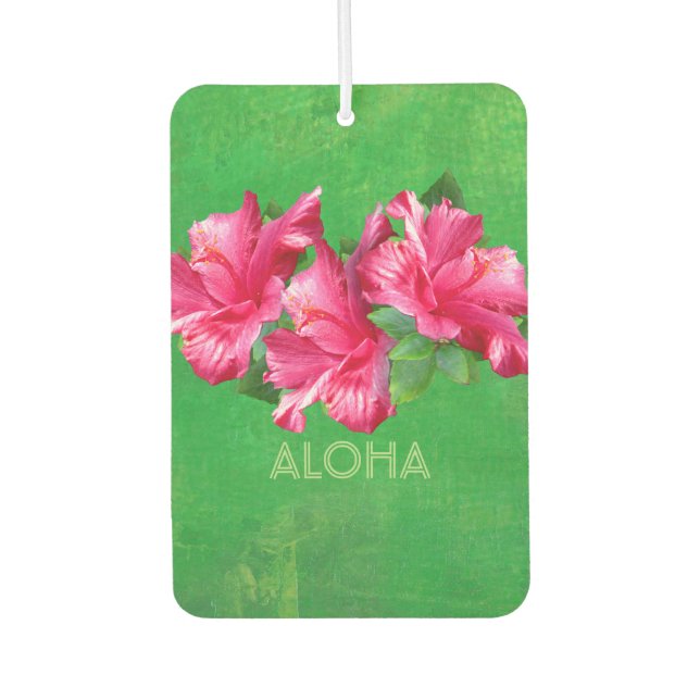 Ambientador Alegre Personalizado de Hibiscus Blooms (Anverso)