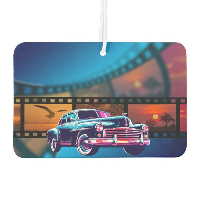 Ambientador Alfombra para piso de auto LowRider (Reverso)