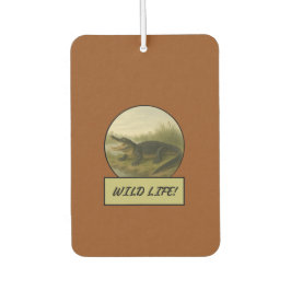 Ambientador Alligator Saddle Brown Auto/Truck Air Freshener