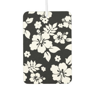 Ambientador Aloha Black Classic Hawai Hibiscus Print
