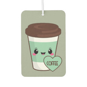 Ambientador Amante de la emoji del café